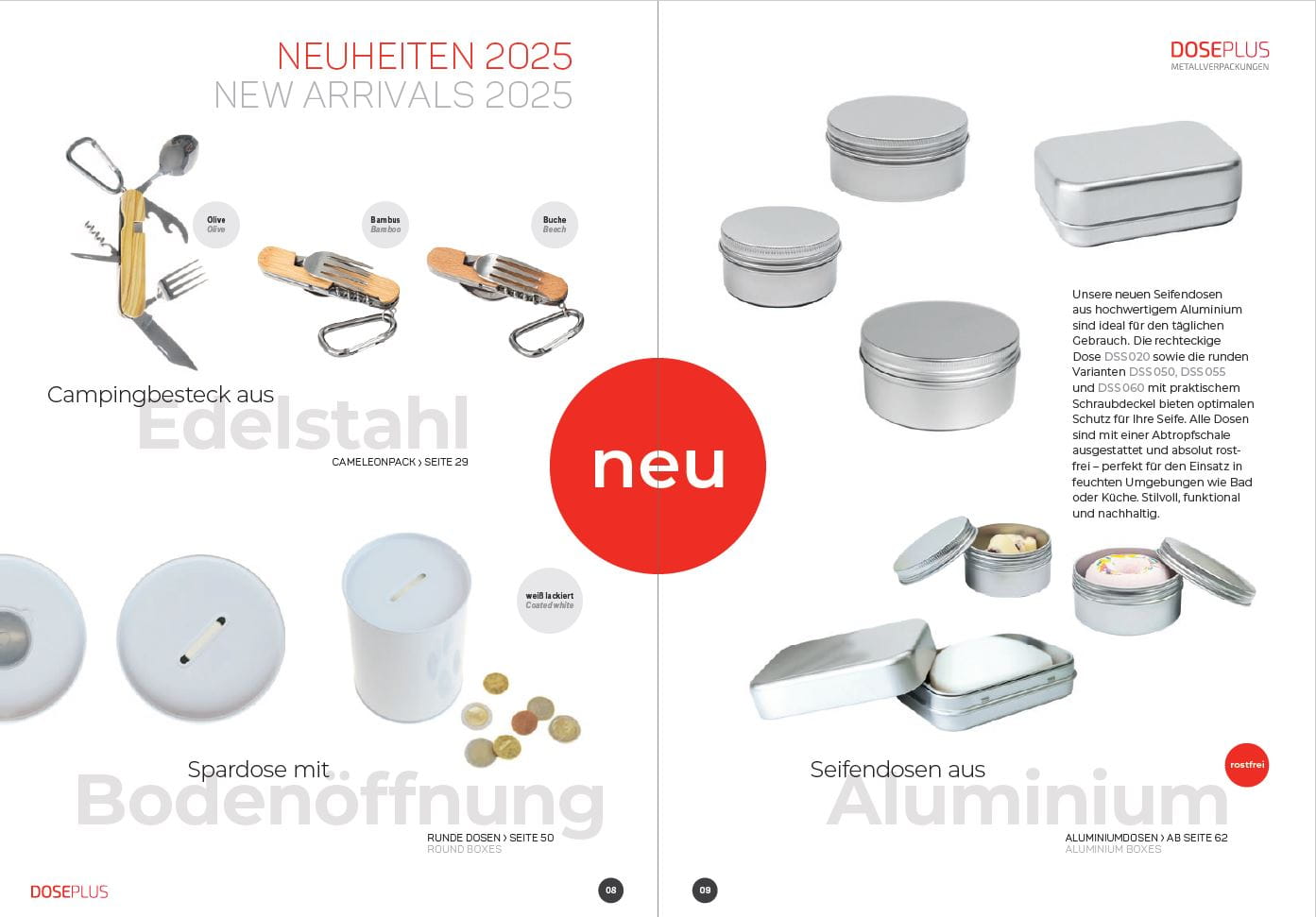 Neuheiten