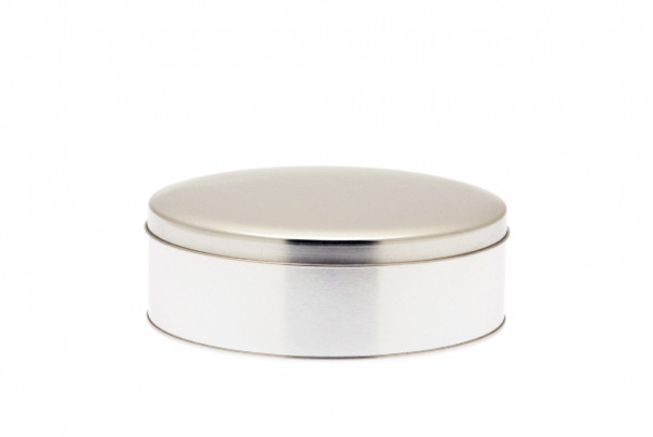 Round tin box